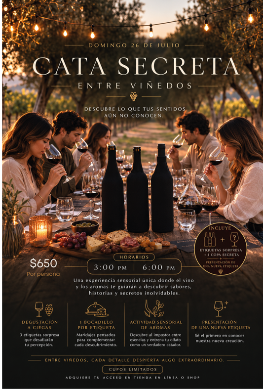 Cata sensorial Domingo 26 de julio