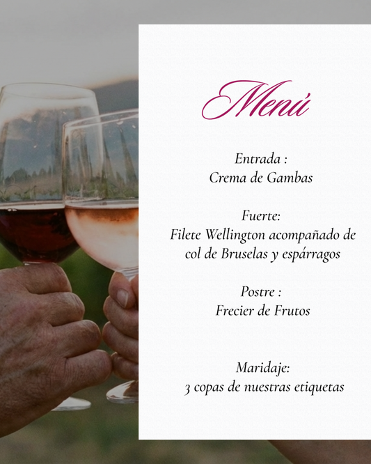 Cena San Valentín (2personas)